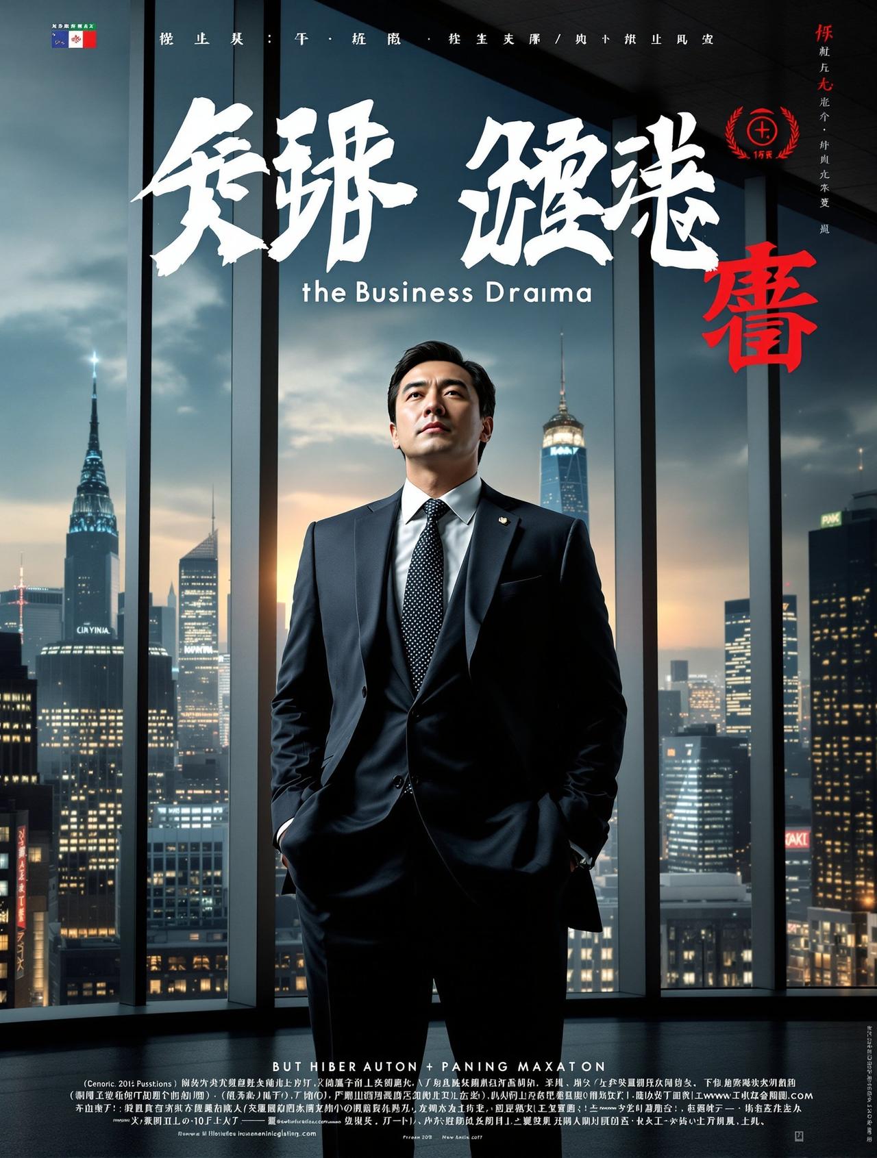 日本影院独家播出《商业博弈》高清海报